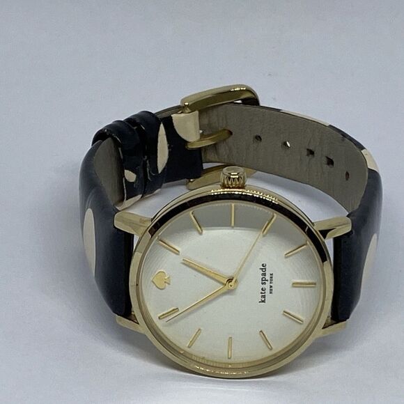 Kate Spade Metro 0173 Women's Black Leather Analog Dial Quartz Watch WO451 - Picture 7 of 12